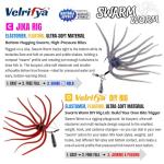 Japanese Style Tentacle Dice Fishing Lure - Green Pumpkin