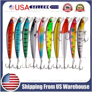 10-Pack Bass Fishing Lures and Jerkbaits