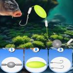 Double-Hook Bottom Rig Bait - 6 Pack