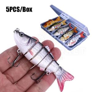 5PCS Multi-Jointed Fishing Lures Swimbait Set