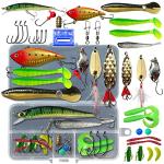 Complete Fishing Lures Kit for Bass and Trout