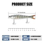 TRUSCEND Swimmax Noisy Wiggling Swimbait Lure