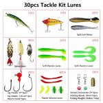 Complete Fishing Lures Kit for Bass and Trout
