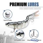 TRUSCEND Swimmax Noisy Wiggling Swimbait Lure