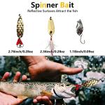 Complete Fishing Lures Kit for Bass and Trout