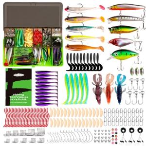 FONMANG 2026 Fishing Lure Kit for Bass & Trout