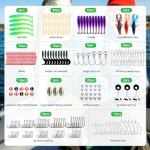 FONMANG 2026 Fishing Lure Kit for Bass & Trout