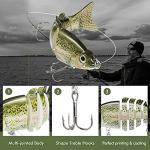 TRUSCEND Multi-Jointed Fishing Lures for Bass