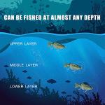 TRUSCEND Multi-Jointed Fishing Lures for Bass