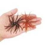 Silicone Soft Dice Fishing Lures - 12 Pack