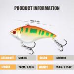 Lipless Crankbait Lures for Bass and Trout
