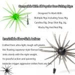Floating Sea Urchin Soft Lure - 4 Pack
