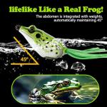 5PCS Frog Lure Kit for Freshwater Fishing