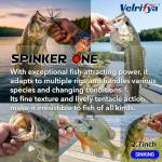 Japanese Soft Plastic Bass Fishing Lure 2.7-Inch