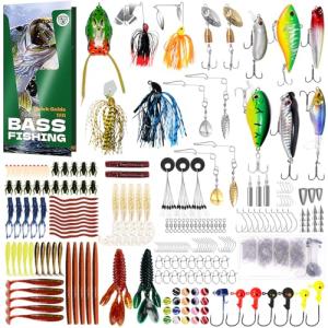 322-Piece Bass Fishing Lures and Accessories Kit