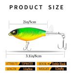 Whopper Top Water Popper Fishing Lure with Box
