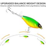Whopper Top Water Popper Fishing Lure with Box