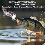 Whopper Top Water Popper Fishing Lure with Box