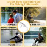 Whopper Top Water Popper Fishing Lure with Box