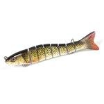 8-Segment Swimbait Fishing Lure with 3D Eyes