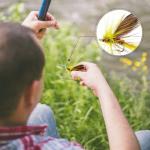 12-Piece Fishing Fly Kit for Trout and Bass