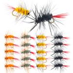 20pcs Fly Fishing Lures Assortment for All Fish
