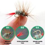 20pcs Fly Fishing Lures Assortment for All Fish