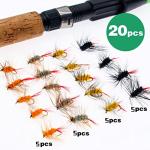 20pcs Fly Fishing Lures Assortment for All Fish