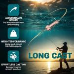Luminous Gag Fishing Lures Set for Bass