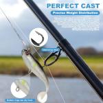 5 Pack Pre-Rigged Soft Fishing Lures