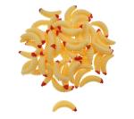1-Inch Silicone Bass Fishing Worms Lures - 50pcs