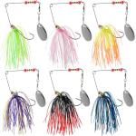 Richary 6-Piece Spinner Bait Kit for Bass