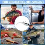 32 Pcs Soft Fishing Lures with Sharp Hooks