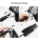 Collapsible Telescopic Fishing Net with Adjustable Handle