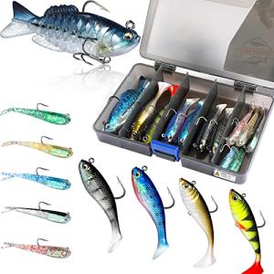 PLUSINNO Fishing Lures with Ultra-Sharp Hooks for Trout