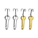 Funny Bass Fishing Lures - 4Pcs Set (Silver, Gold)