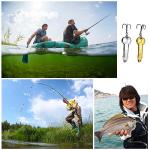 Funny Bass Fishing Lures - 4Pcs Set (Silver, Gold)