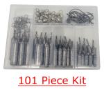 Reaction Tackle Bulk: Skinny Lead Drop Shot Set