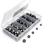 120PCS Fishing Weights Sinkers, Premium Split Shot
