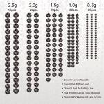 120PCS Fishing Weights Sinkers, Premium Split Shot