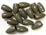 Tungsten Sinkers for Flipping - Green Pumpkin