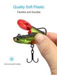 6-Pack 6 Colors Soft Swimbait Lures for Bass