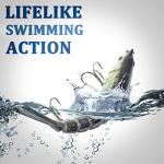 Multi Jointed Fish Fishing Lures for Trout Bass