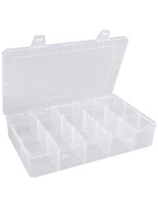 Hlotmeky Clear Tackle Box with Dividers