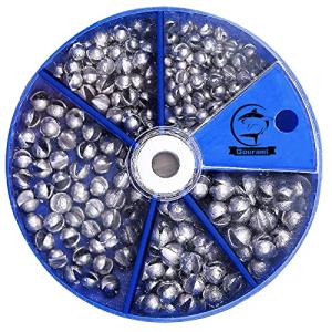 Gourami Fishing Weights Sinkers – Removable Round, 230pcs/107pcs