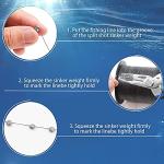 Gourami Fishing Weights Sinkers – Removable Round, 230pcs/107pcs