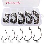 Sougayilang High Carbon Steel Fishing Hooks Set