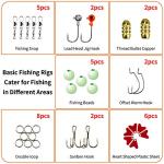 Fishing Lures Kit: Bass, Trout, Salmon Tackle