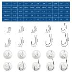 500 Pcs Circle Fishing Hooks: Saltwater & Freshwater