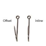 High-Quality Circle Fishing Hooks: 1/0 - 8/0, Inline/Offset